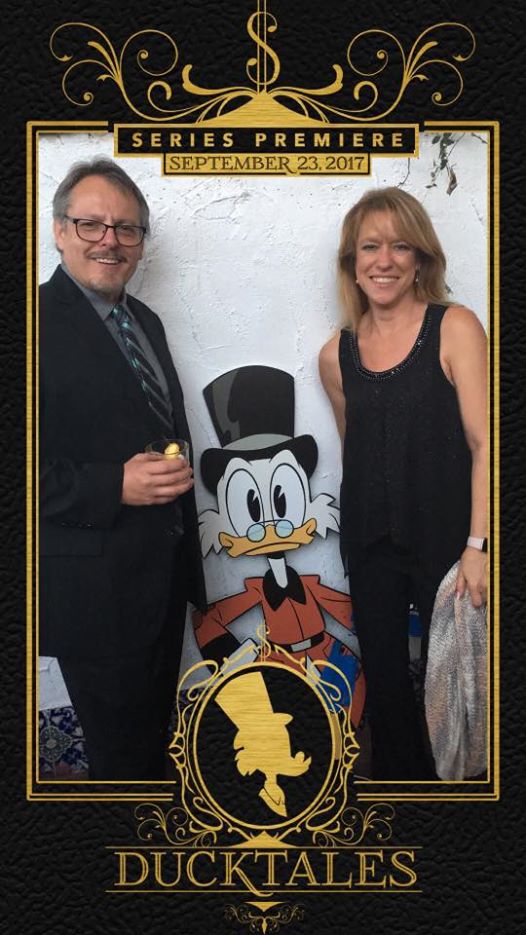 Jon &amp; Susie with Duck Tales